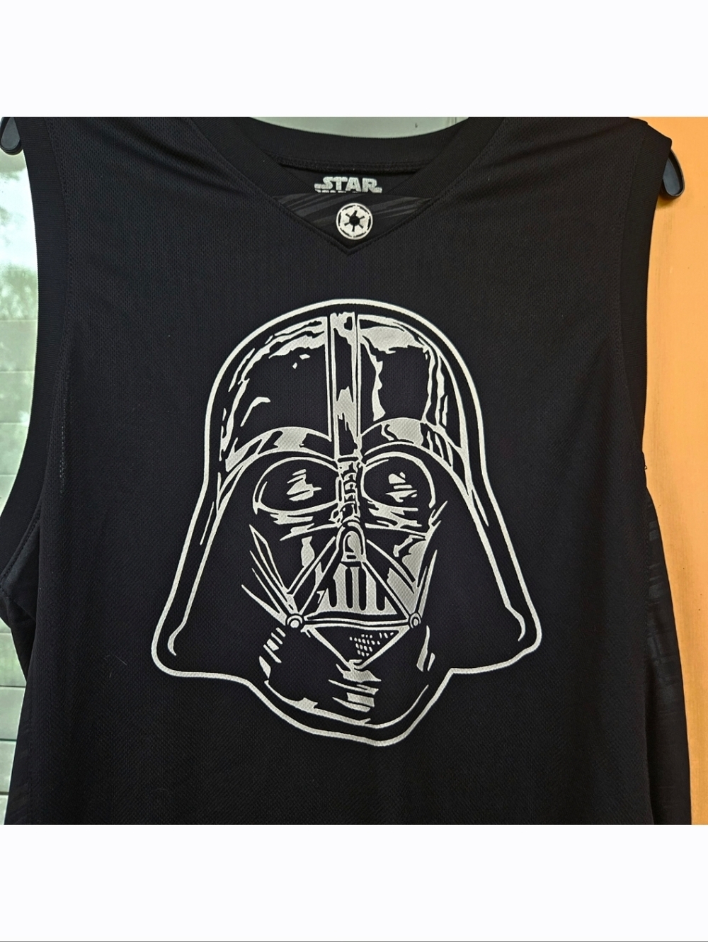 STAR WARS VADER JERSEY, #77, DARTH VADER JERSEY, Star Wars Darth Vader Jersey, - Picture 4 of 6